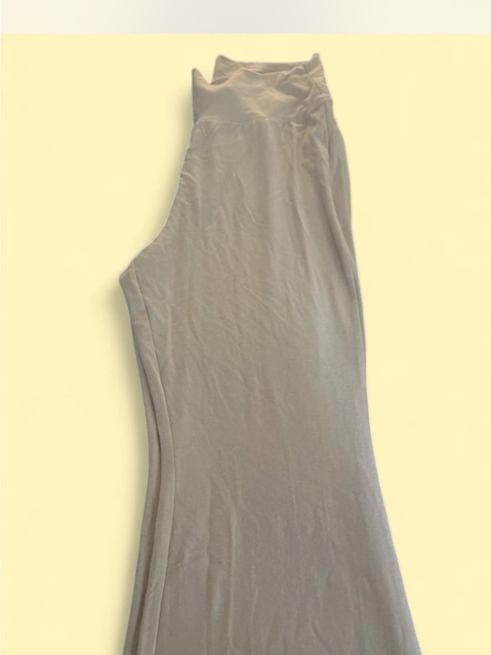 Wide-Leg Lounge Pants - Light Beige